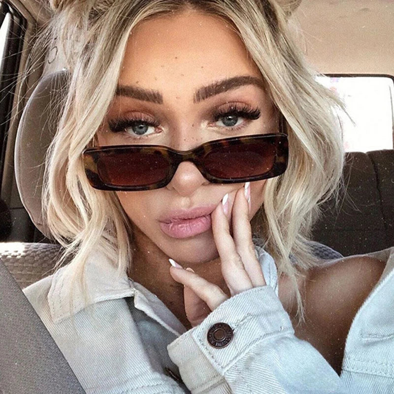 Retro Small Rectangle Sunglasses