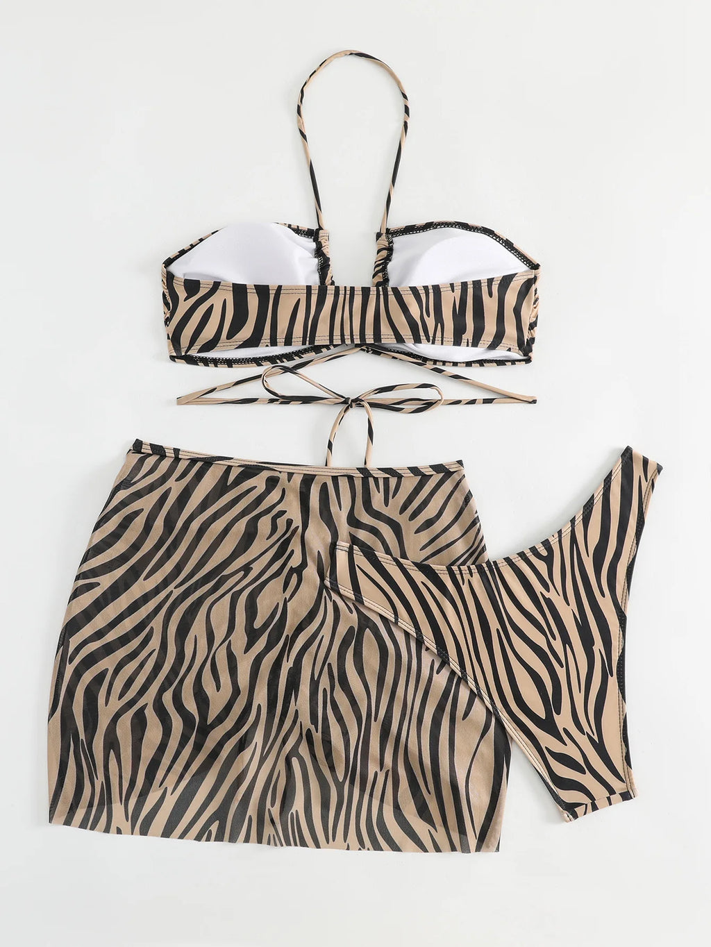Vigorashelyy Leopard 3 Piece Mesh