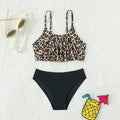 Girls Leopard Bikini Set