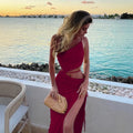 Golden Mirage Cutout Dress