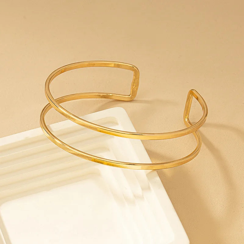 Vintage Minimalist Upper Opening Arm Bracelet