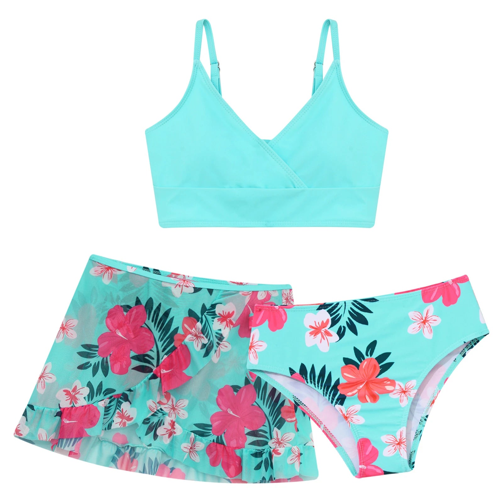 Bralette Girls Two-Piece Bathing Suit