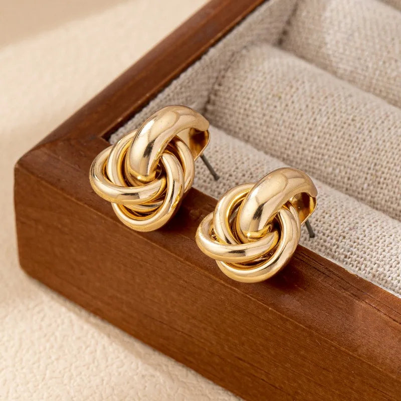 Chunky Knot Earrings