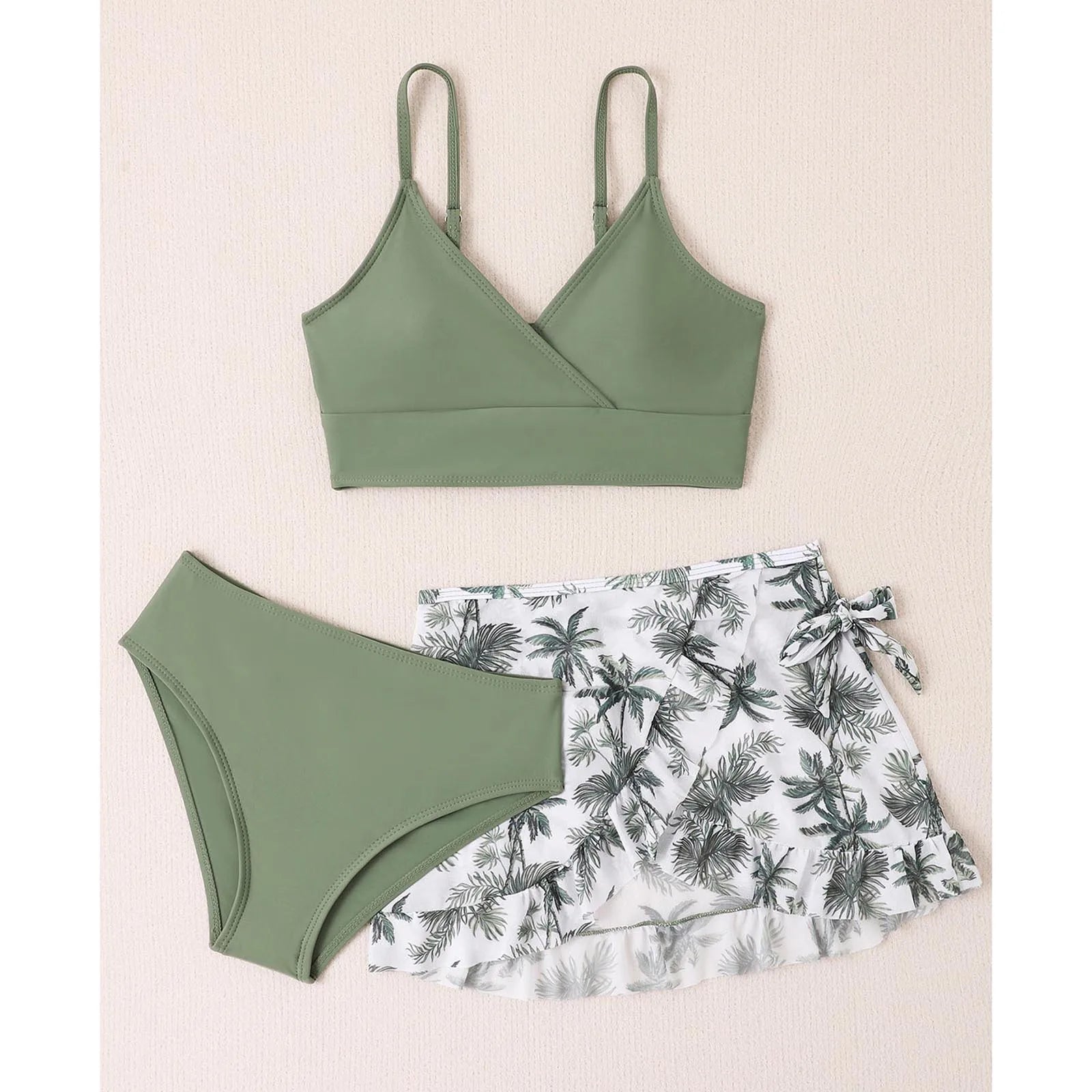 Bralette Girls Two-Piece Bathing Suit