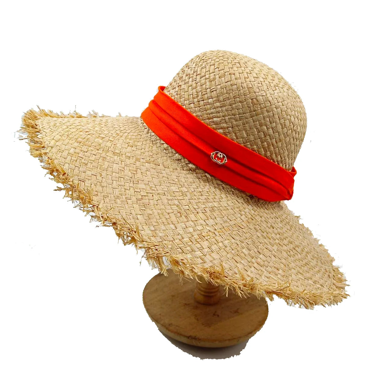 2024 Summer Straw Hat Beach Hat Women's Seaside Sun Hat Vacation Bow Ribbon Flat Top Big Brim Straw Hat praia 모자