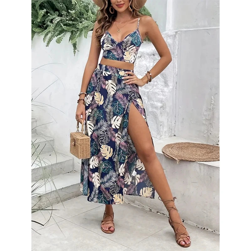 Sexy High Slit Dress