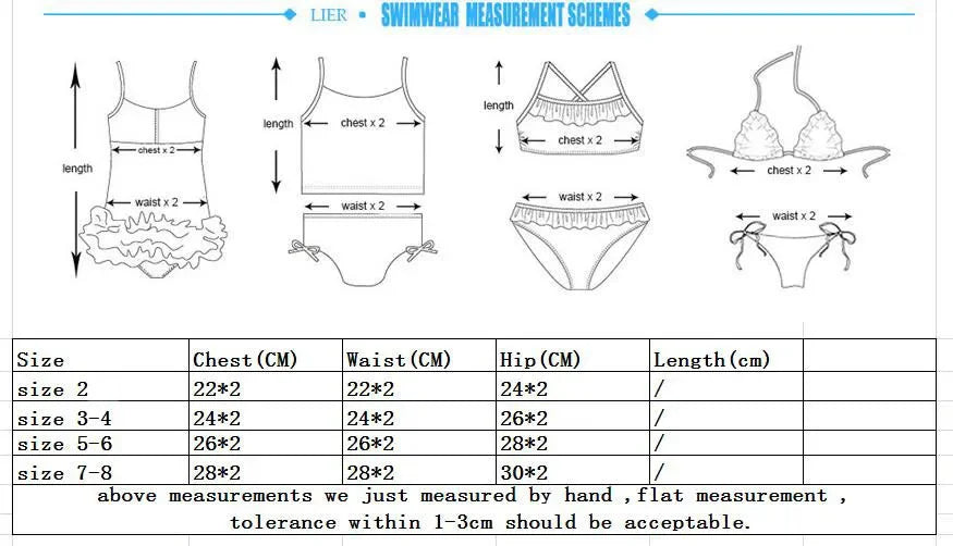 Baby Girls Swimsuit Leopard Print