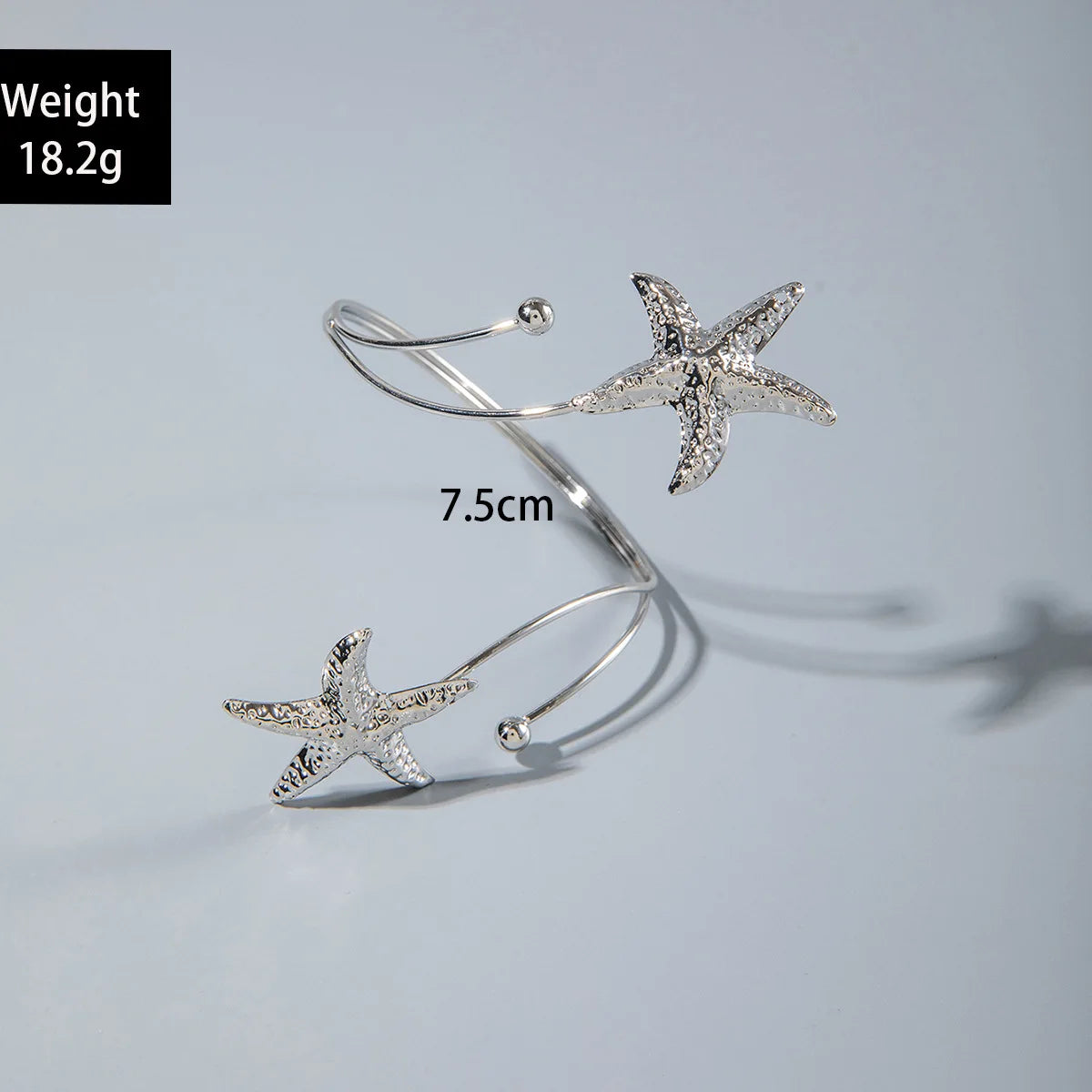Bohemian Metal Starfish  Bracelet