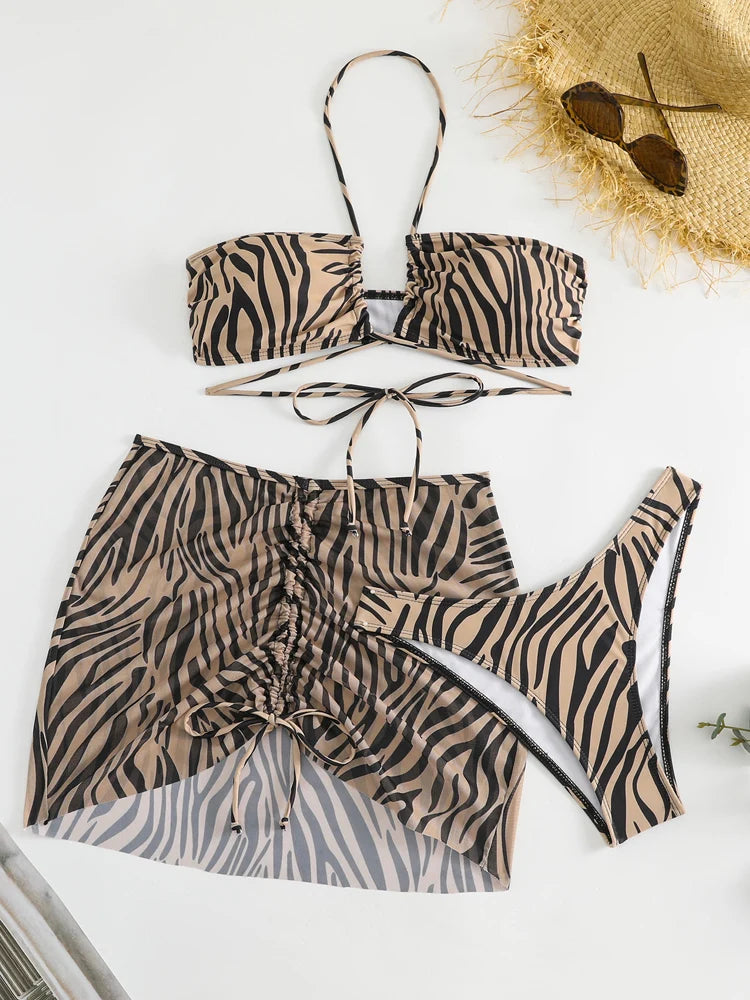 Vigorashelyy Leopard 3 Piece Mesh