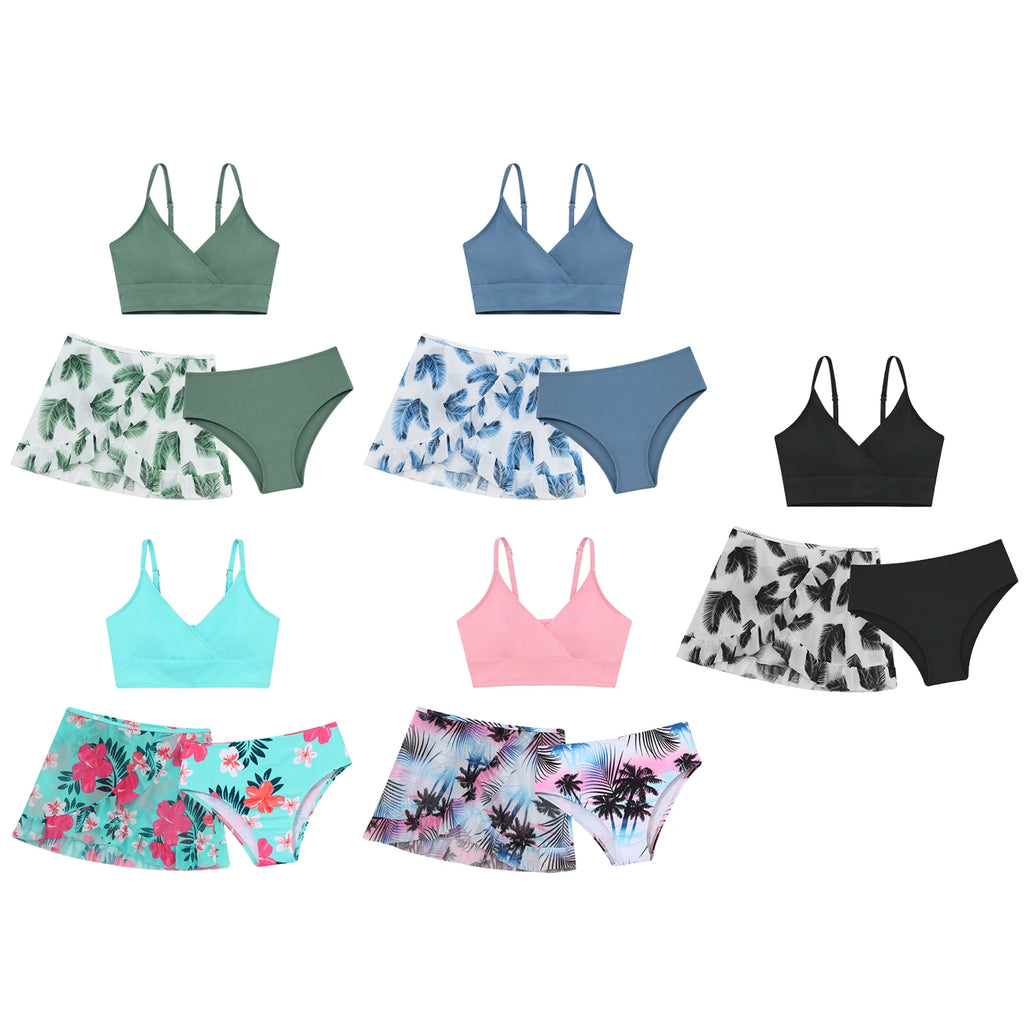 Bralette Girls Two-Piece Bathing Suit
