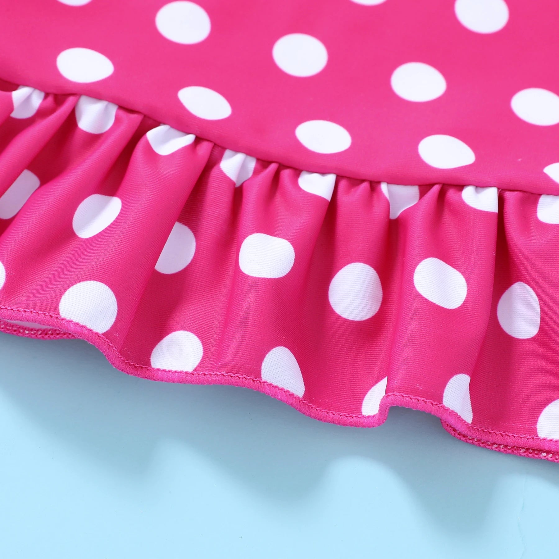 Toddler Girl Polka Dot Two Piece Swimsuit