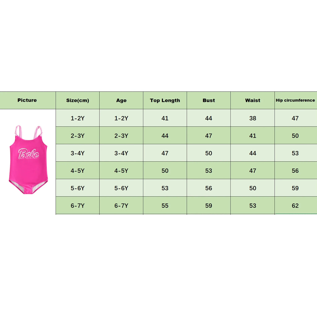 Toddler Baby Girl Tank Swimsuit