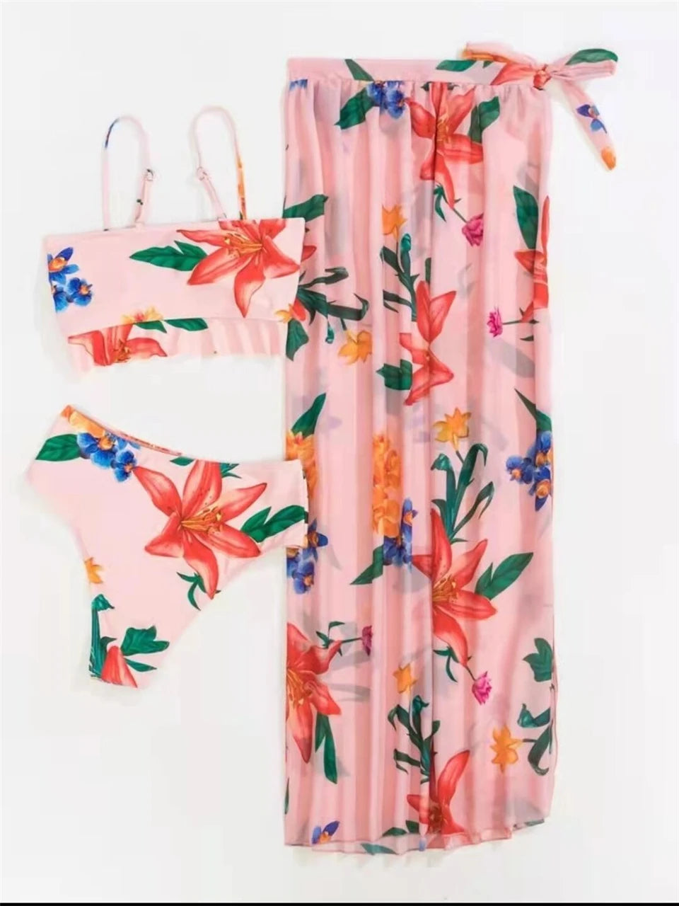 Sunset Escape 3 Piece Sexy Swimwear