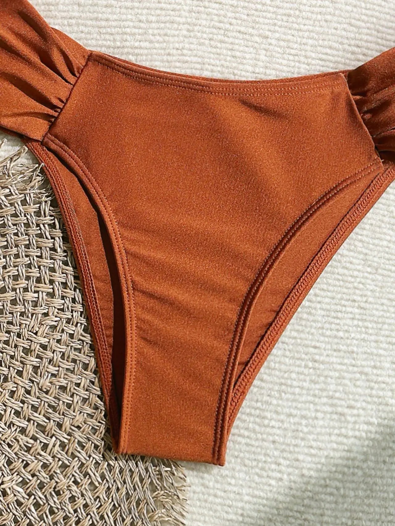 Orange Metal Buckle Push Up