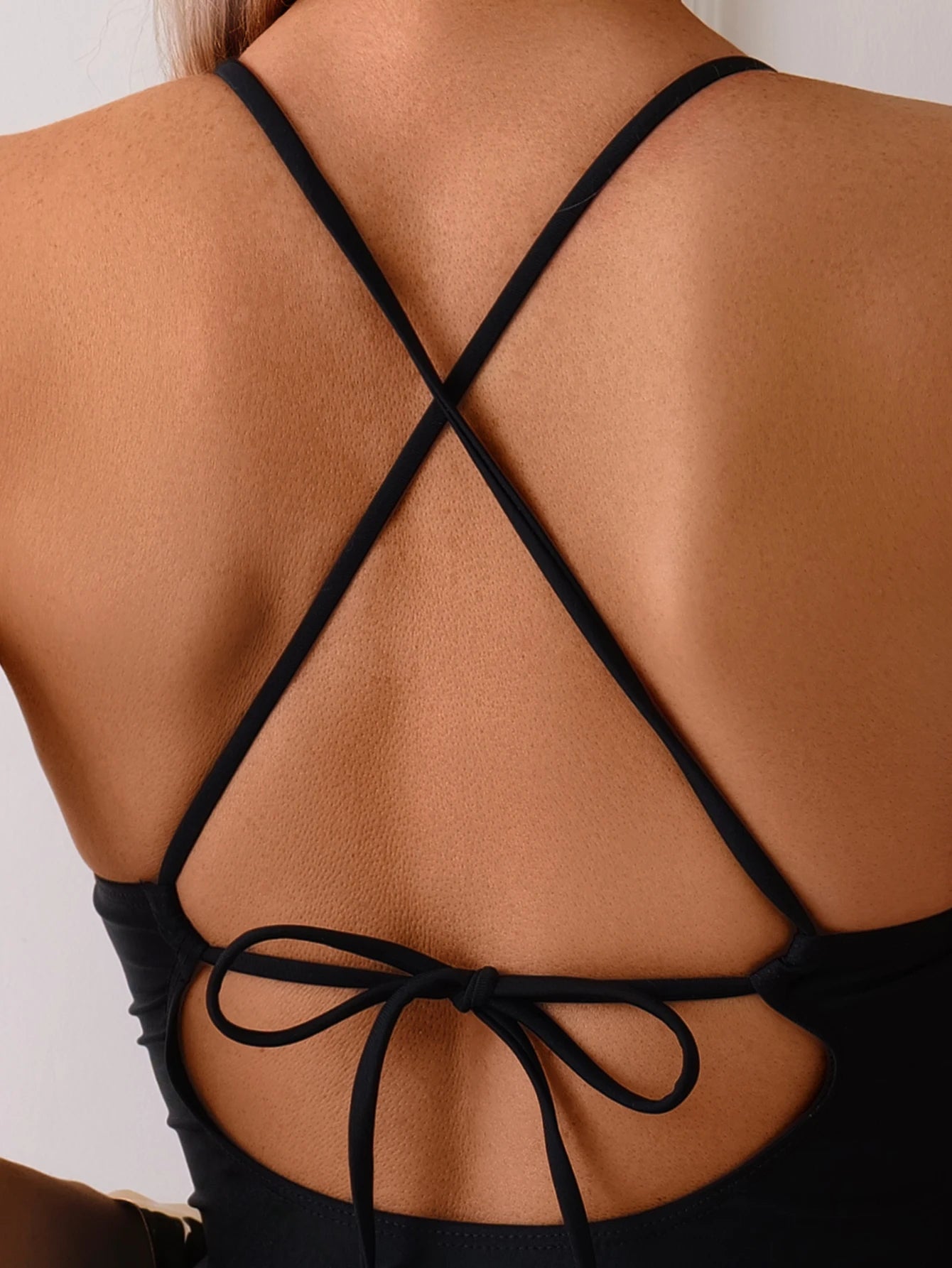Metal U Neck Swimwear