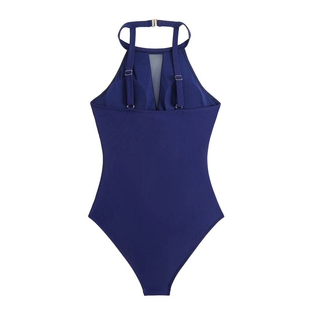Cutout High Waisted Bathing Suit