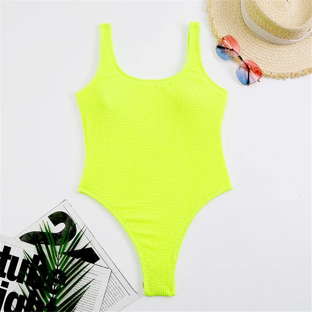 Tropical One Piece Swimwear