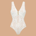 Laser Cutting Flower Swimsuit