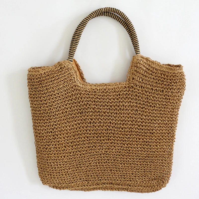 Beach Vintage Handmade Woven Shoulder Bag