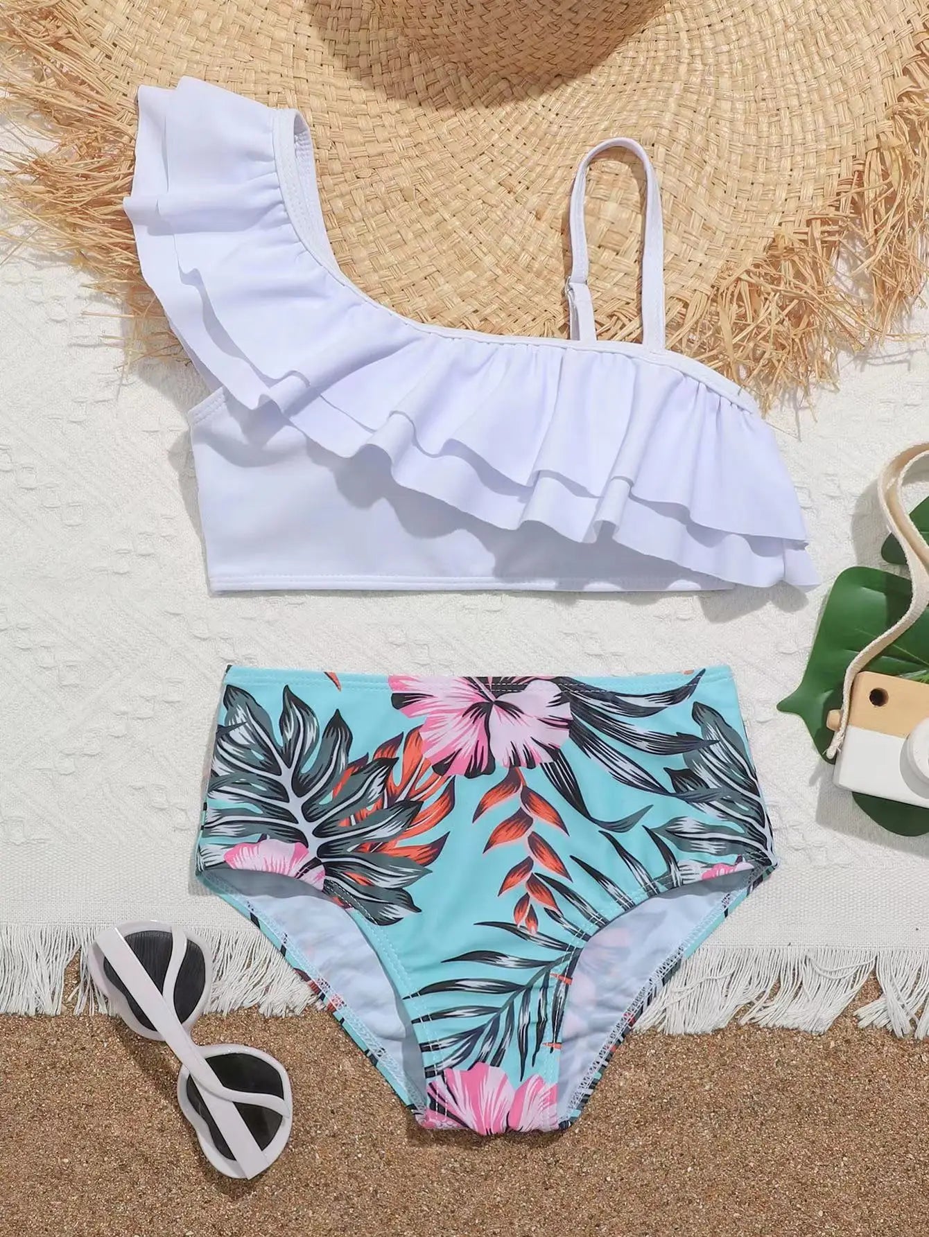 Floral Print High Waist Kids
