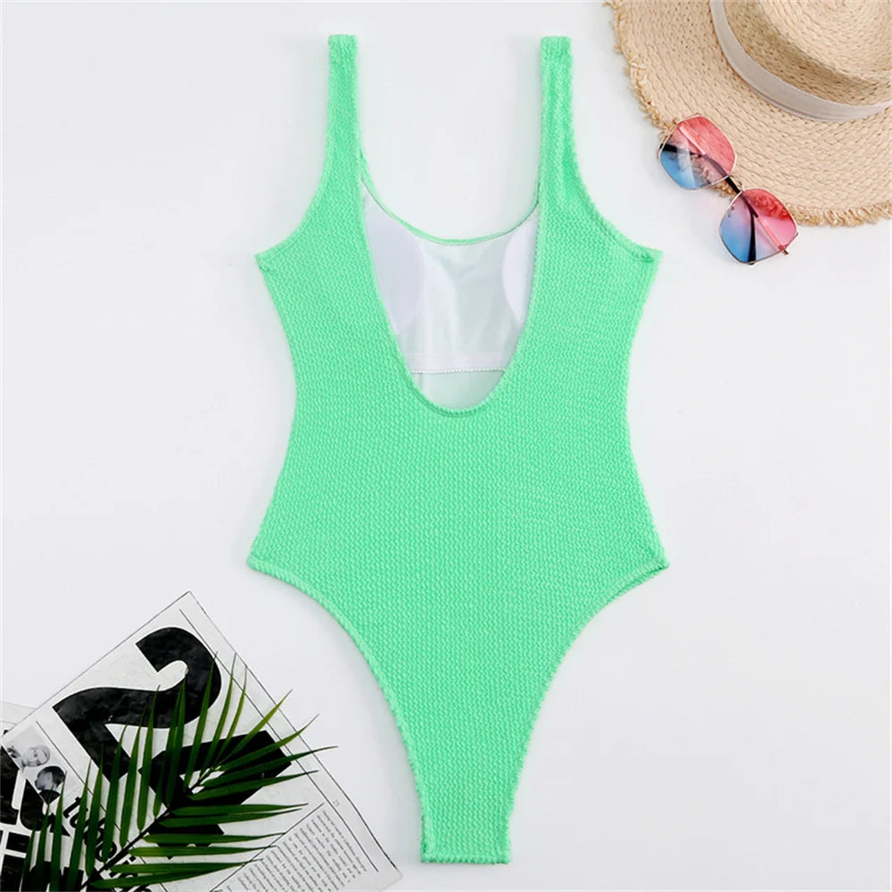 Tropical One Piece Swimwear