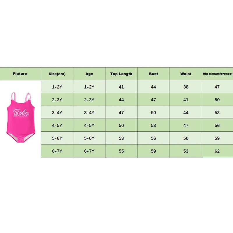 Toddler Baby Girl Tank Swimsuit