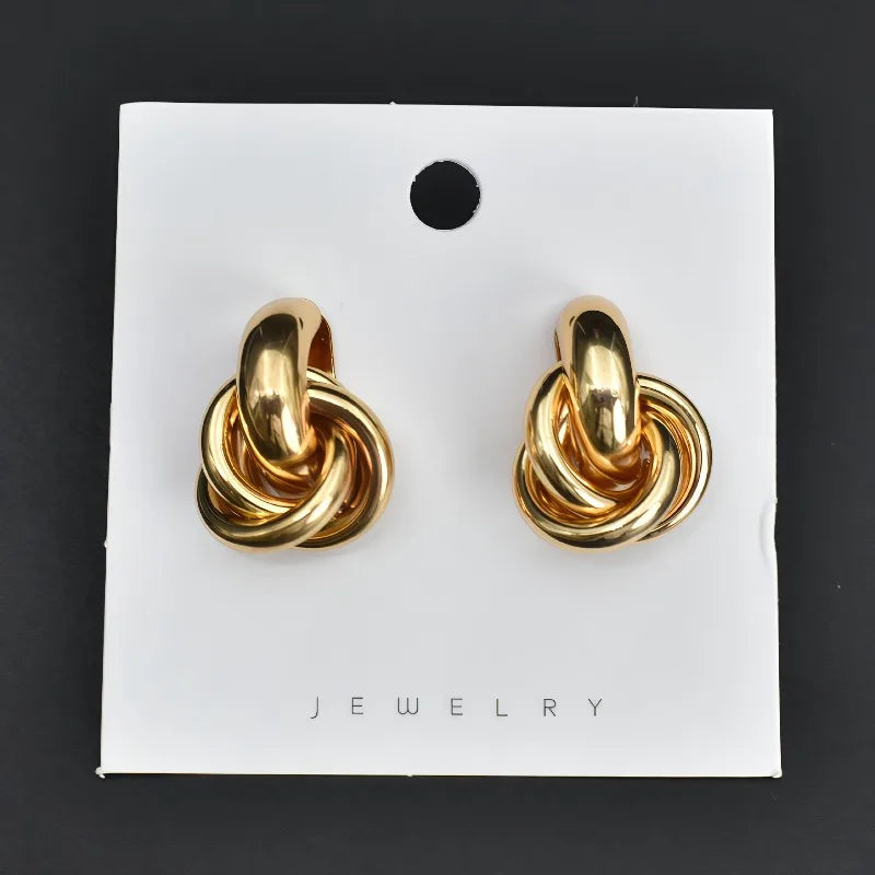 Chunky Knot Earrings