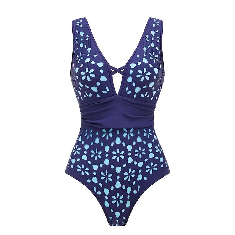 Laser Cutting Flower Swimsuit