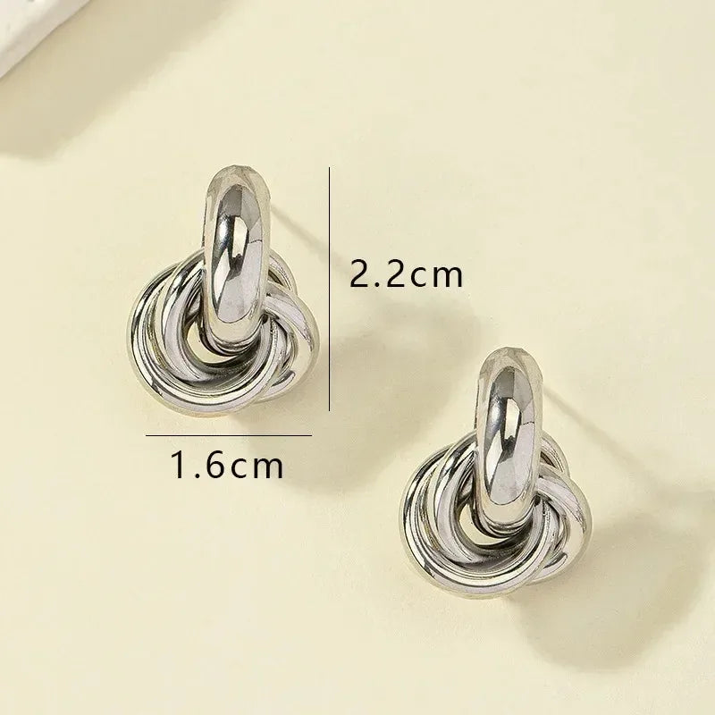 Chunky Knot Earrings