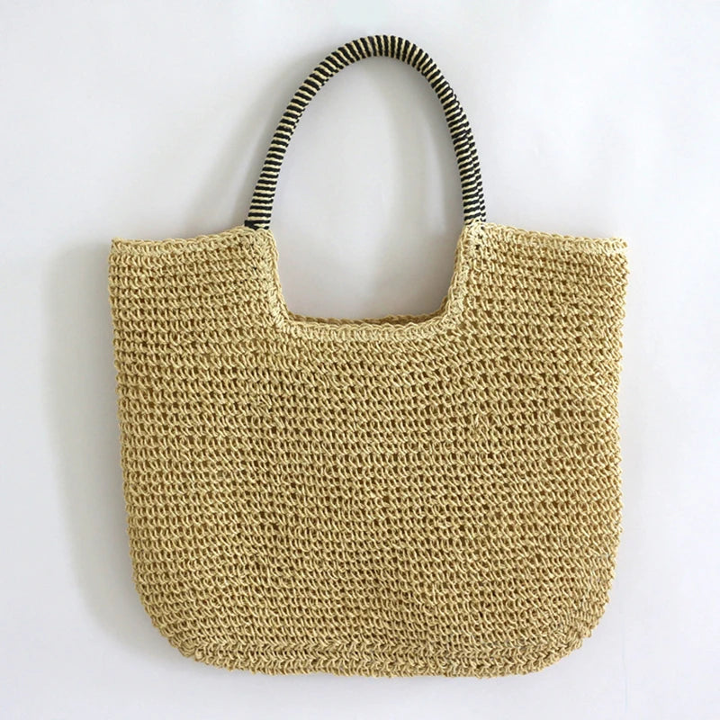 Beach Vintage Handmade Woven Shoulder Bag