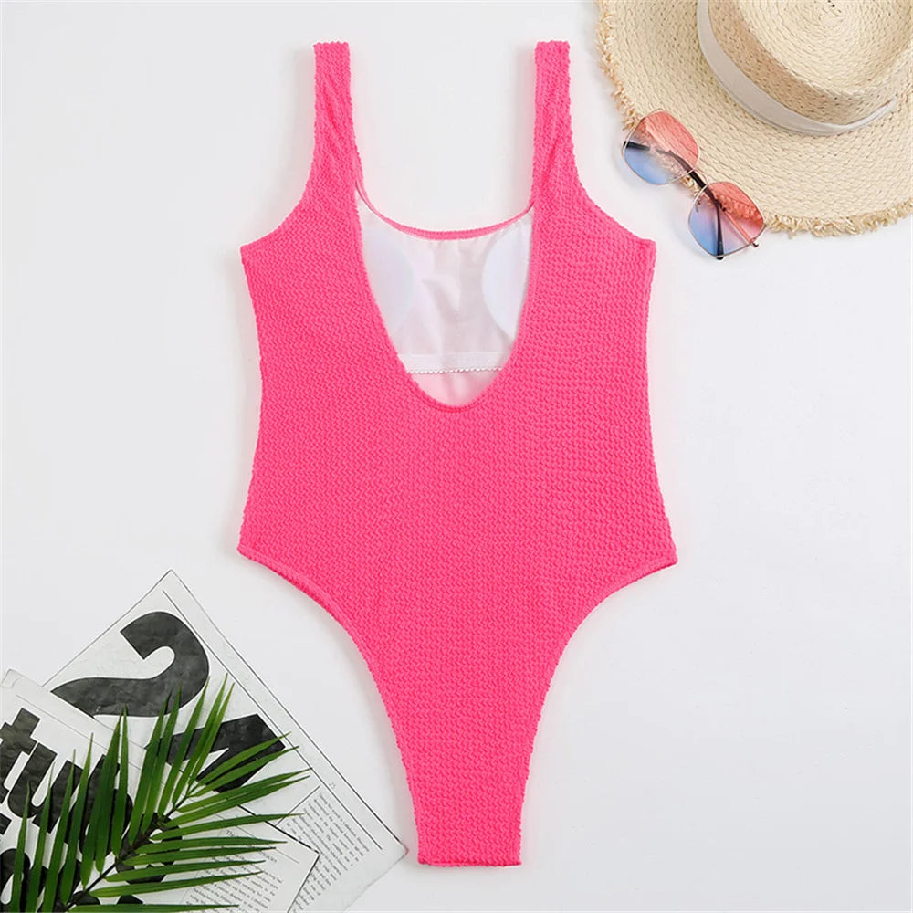 Tropical One Piece Swimwear