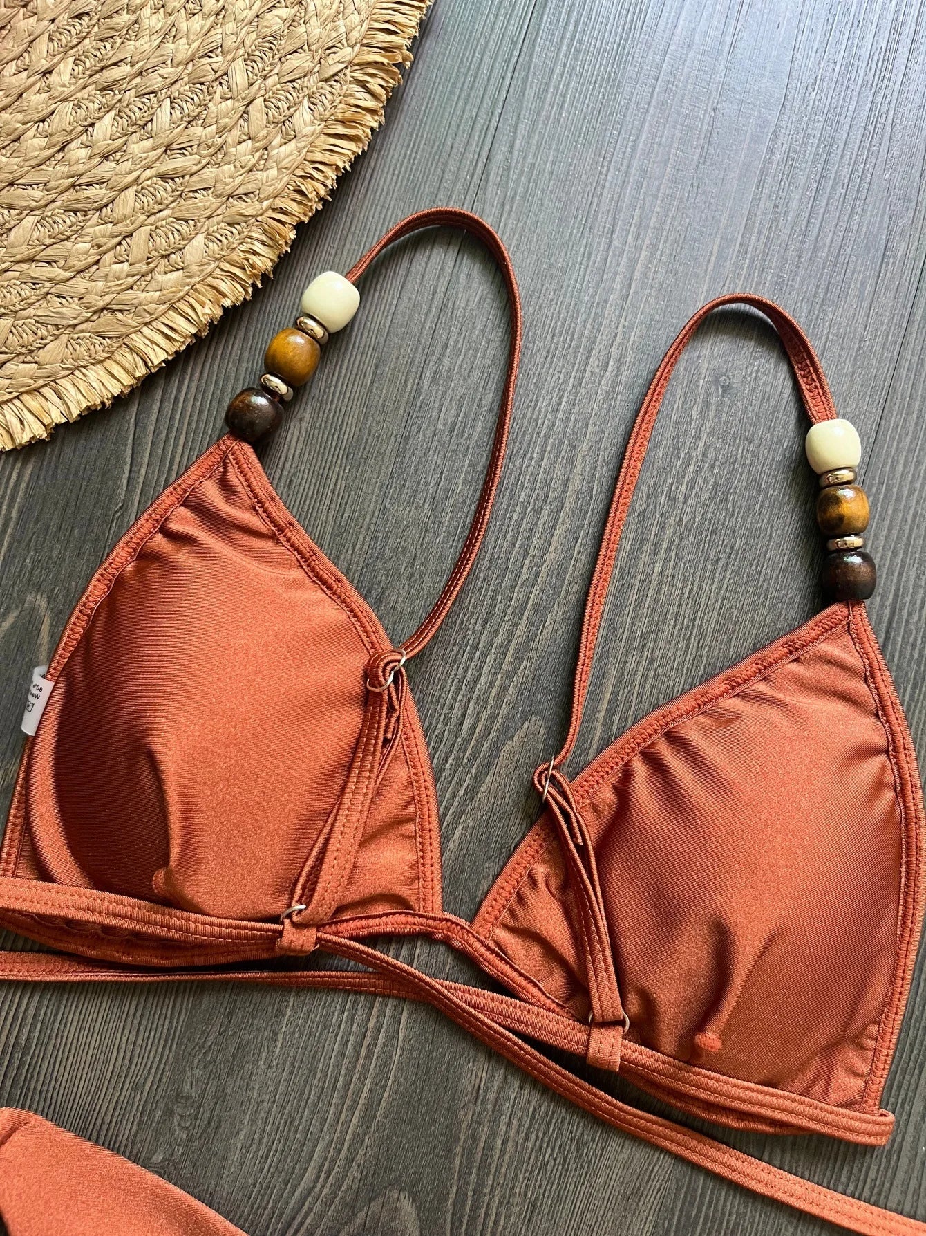 Pearls Strap Swimsuit