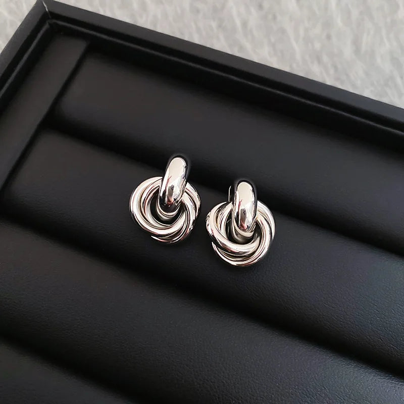 Chunky Knot Earrings