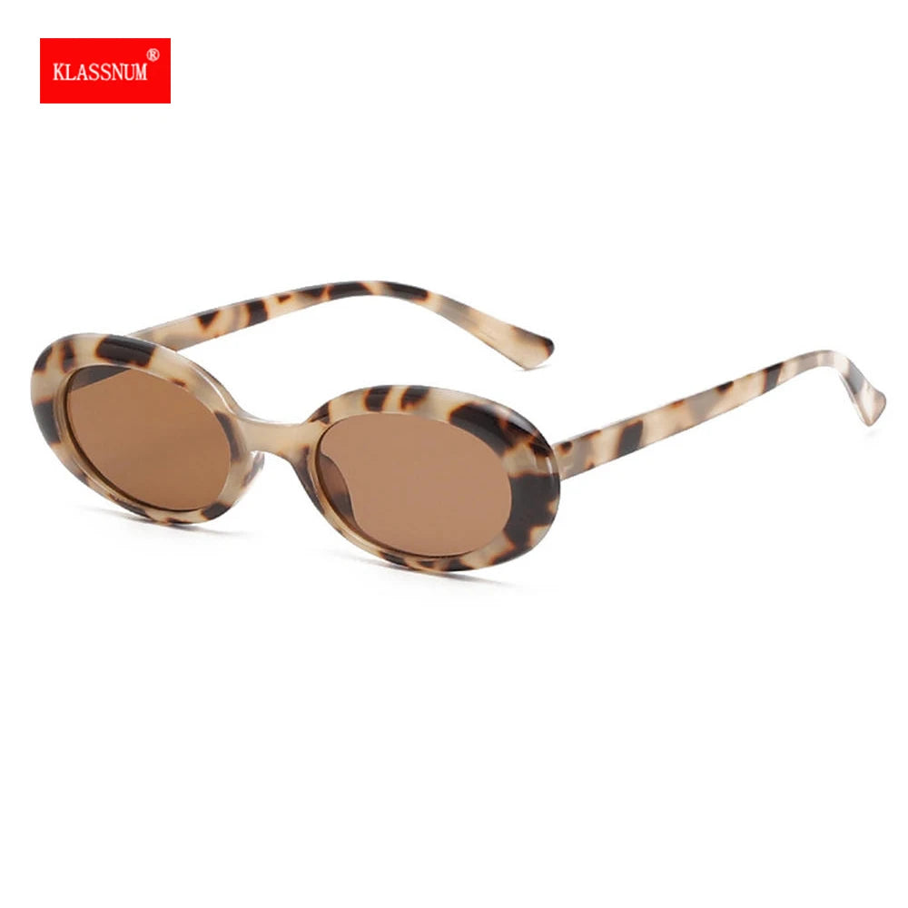 Retro Oval Sunglasses
