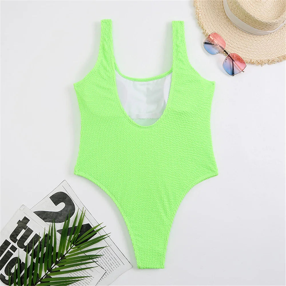 Tropical One Piece Swimwear