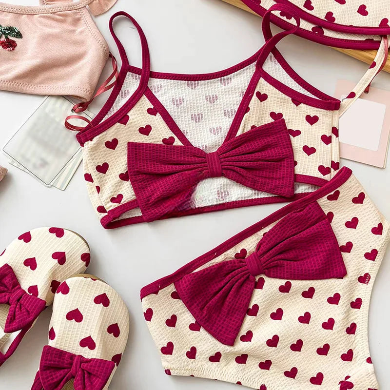 Love Printed Swimsuit