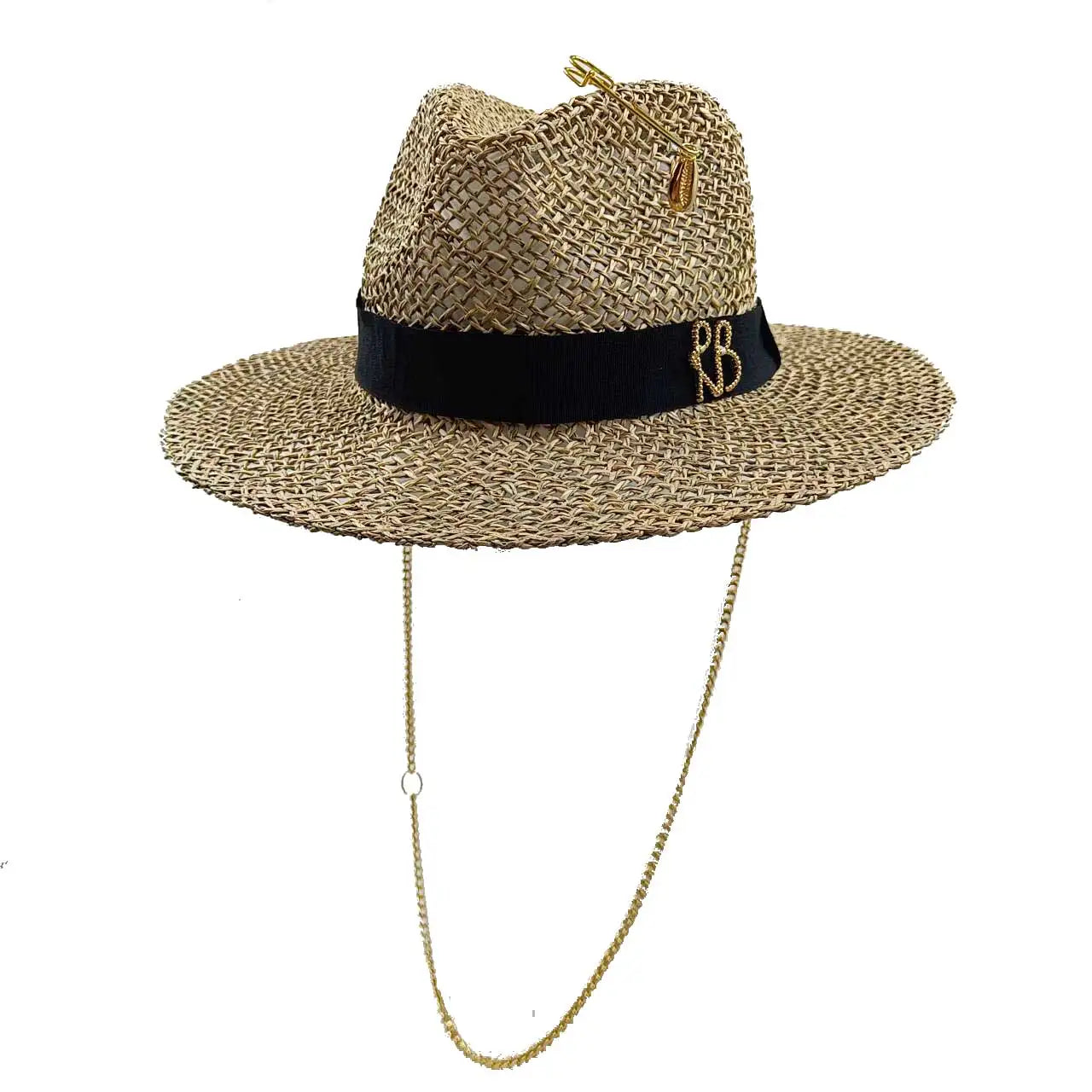 2024 Summer Straw Hat Beach Hat Women's Seaside Sun Hat Vacation Bow Ribbon Flat Top Big Brim Straw Hat praia 모자