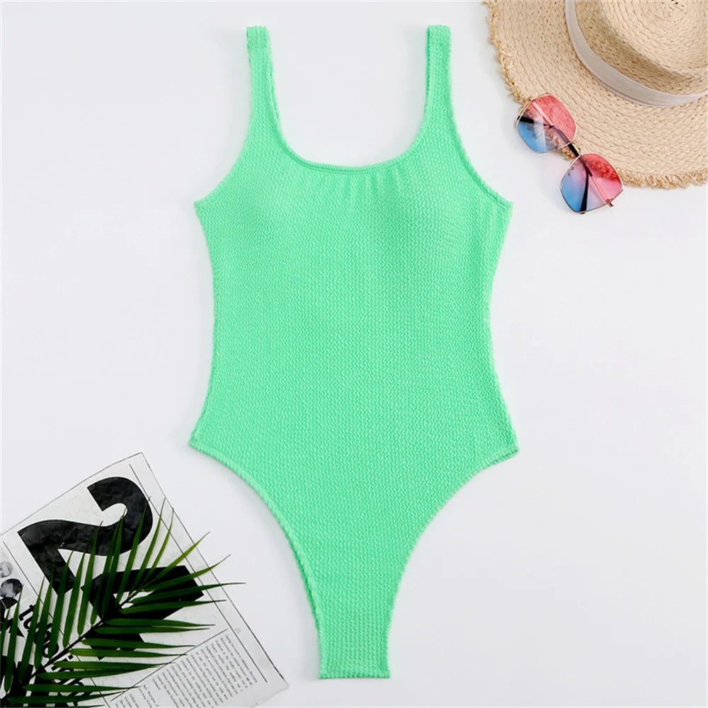 Tropical One Piece Swimwear