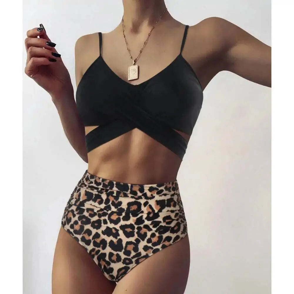 Summer Leopard Bathing Suit