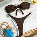 Metal Buckle Swimwear
