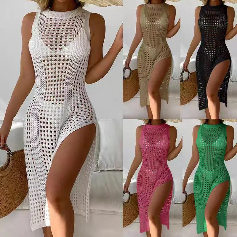 Hollow Out Crochet Cover Up