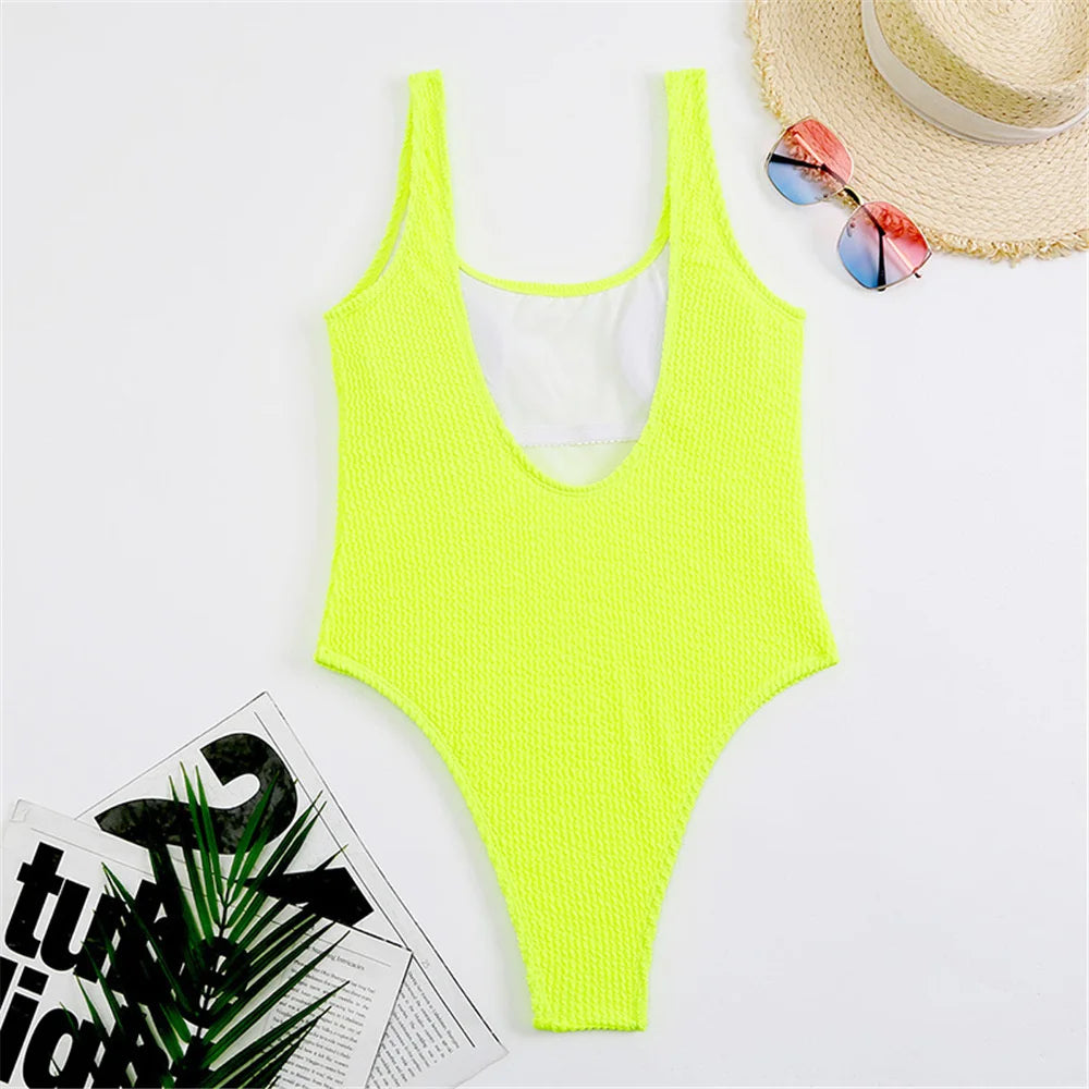 Tropical One Piece Swimwear