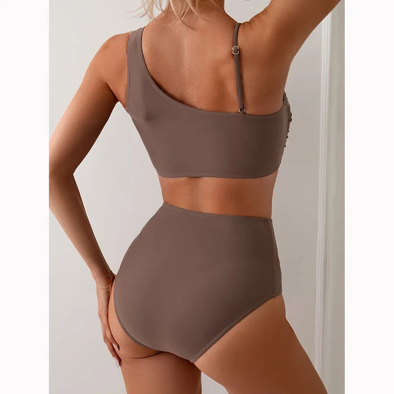 Thin Shoulder Tank Top Swimwear