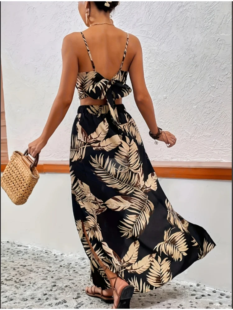 Sexy High Slit Dress
