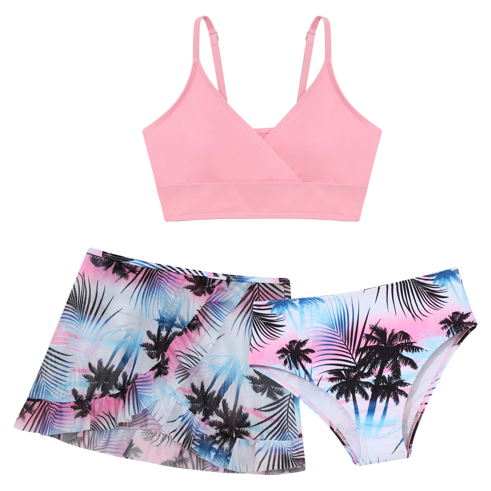 Bralette Girls Two-Piece Bathing Suit