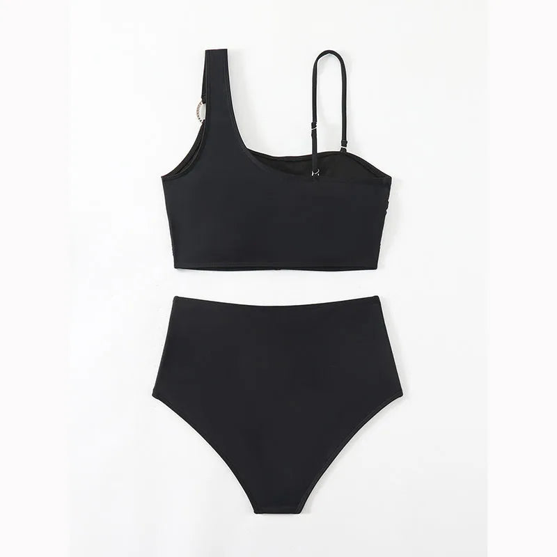 Thin Shoulder Tank Top Swimwear