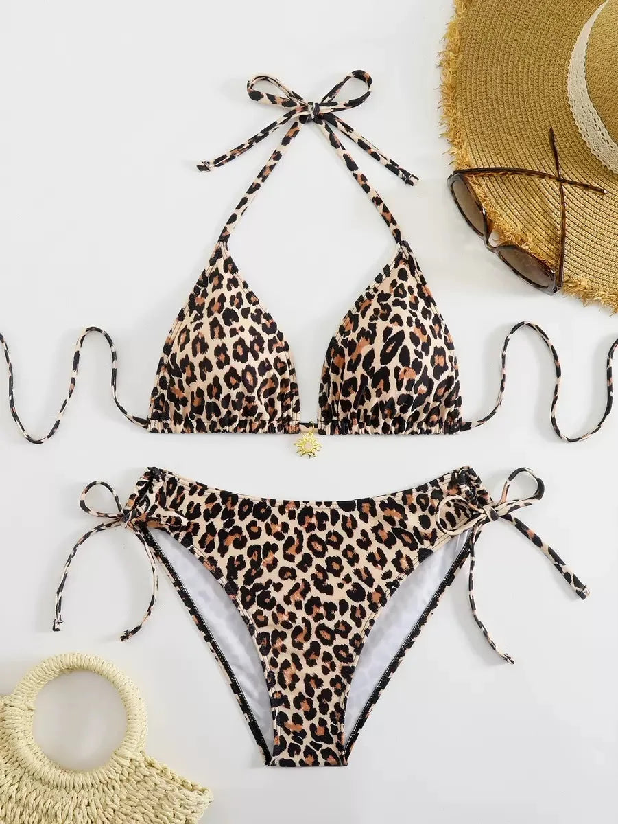 Summer Leopard Bathing Suit
