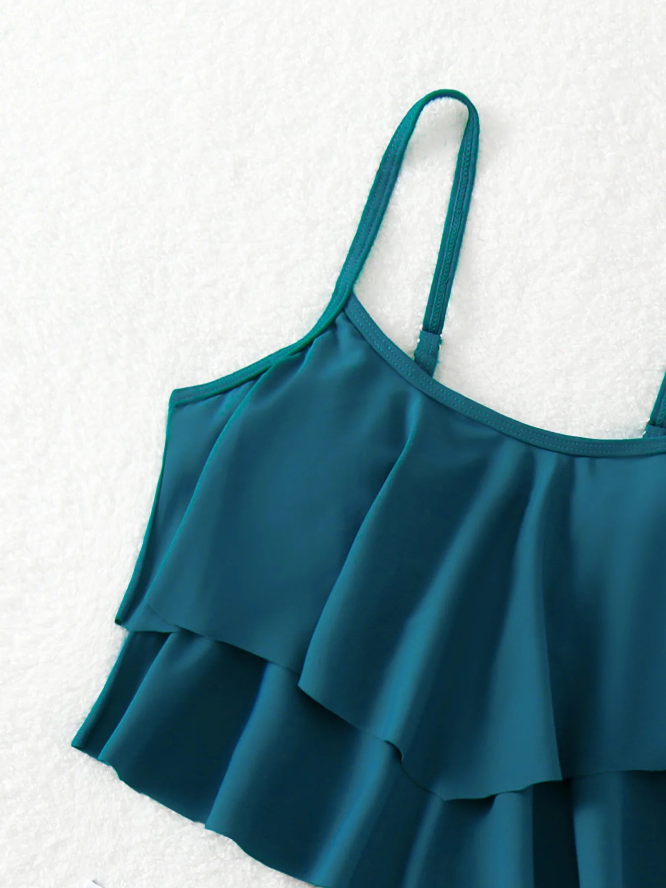 Ruffle High Waist Swimsuit
