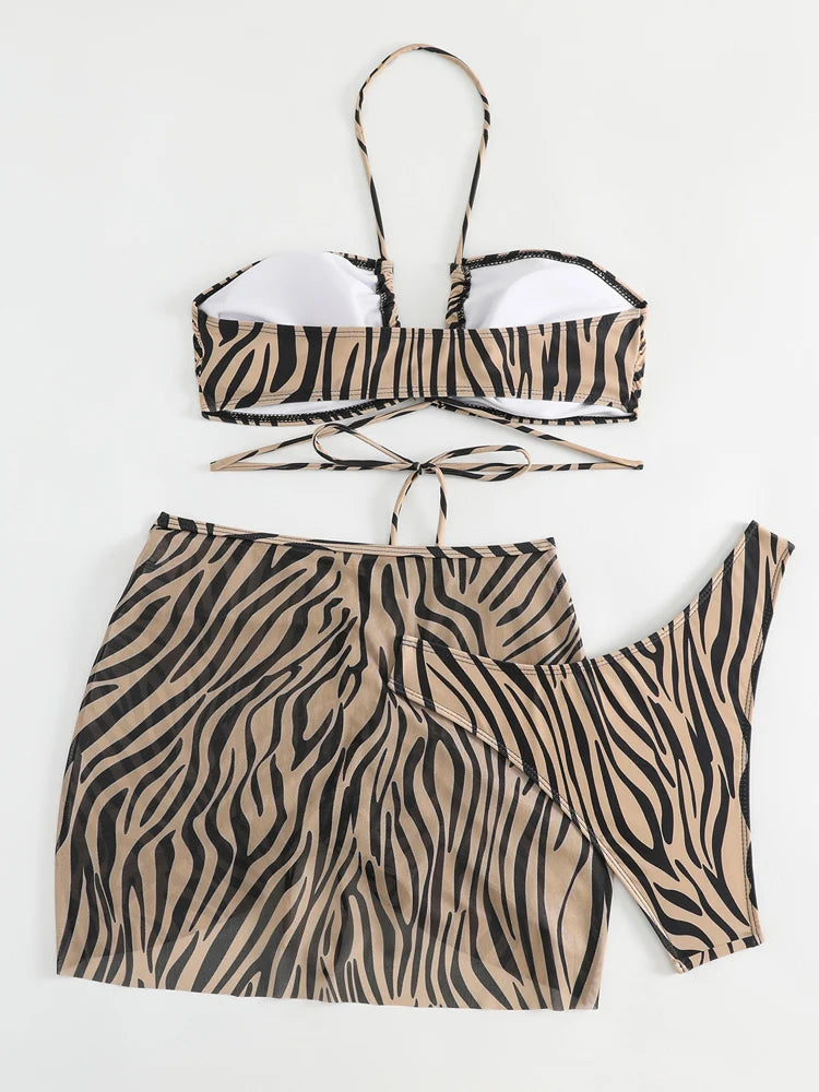 Vigorashelyy Leopard 3 Piece Mesh