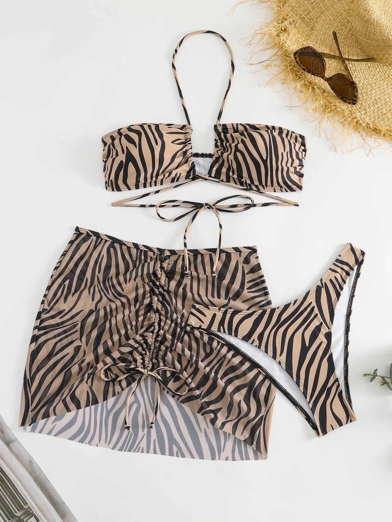 Vigorashelyy Leopard 3 Piece Mesh